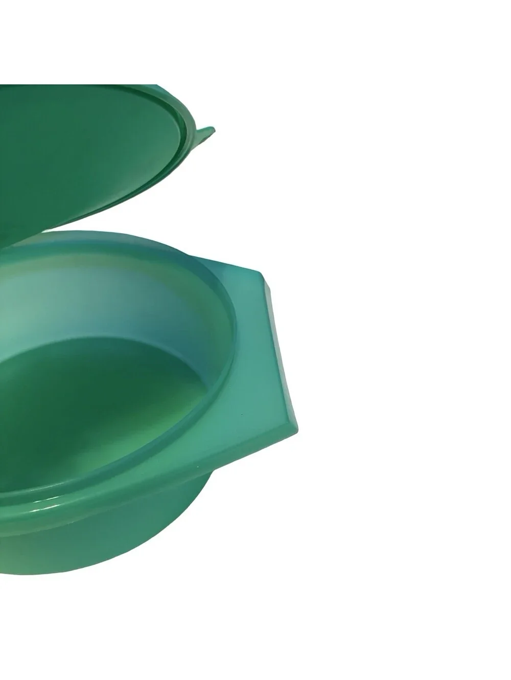 Tupperware Large Tortilla Keeper 12 Cup Container #1283A-1 Green Lid 230-3